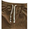 imageSOLY HUX Mens Corduroy Pants Casual Elastic Waist Drawstring Wide Leg Baggy Sweatpants StreetwearCoffee Brown