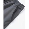 imageSOLY HUX Mens Drawstring Cargo Pants 3 Packs Athletic Hiking Outdoor Jogger Pants StreetwearBlack Grey Khaki