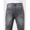 imageSOLY HUX Mens Flared Jeans High Waisted Bell Bottom Vintage Hip Hop Denim Pants with Pocket StreetwearPlain Grey