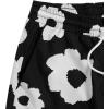 imageSOLY HUX Mens Floral Graphic Print Drawstring High Waist Shorts Casual Shorts with PocketsBlack Floral