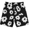 imageSOLY HUX Mens Floral Graphic Print Drawstring High Waist Shorts Casual Shorts with PocketsBlack Floral