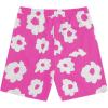 imageSOLY HUX Mens Floral Graphic Print Drawstring High Waist Shorts Casual Shorts with PocketsHotpink Floral Print