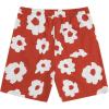 imageSOLY HUX Mens Floral Graphic Print Drawstring High Waist Shorts Casual Shorts with PocketsRed Floral Print