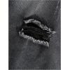 imageSOLY HUX Mens Ripped Jean Shorts Streetwear Distressed Straight Leg Summer Denim ShortsDark Grey