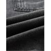 imageSOLY HUX Mens Ripped Jean Shorts Streetwear Distressed Straight Leg Summer Denim ShortsDark Grey