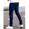 imageSOLY HUX Mens Ripped Jeans Distressed Skinny Stretch Casual Denim Pants with PocketDark Wash