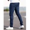 imageSOLY HUX Mens Ripped Jeans Distressed Skinny Stretchy Classic Denim Pants with PocketDark Wash