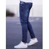imageSOLY HUX Mens Ripped Skinny Jeans Classic Stretchy Slim Fit Denim Pants with PocketDark Wash