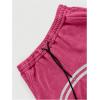 imageSOLY HUX Mens Side Striped Sweatpants Drawstring Waist Zipper Baggy Wide Leg Pants StreetwearHot Pink