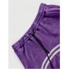 imageSOLY HUX Mens Side Striped Sweatpants Drawstring Waist Zipper Baggy Wide Leg Pants StreetwearPurple Striped