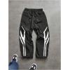 imageSOLY HUX Mens Sports Athletic Pants Drawstring Waist Printed Casual Gym Workout SweatpantsBlack Printed