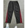 imageSOLY HUX Mens Sports Athletic Pants Drawstring Waist Straight Leg Casual Workout Baggy SweatpantsBlack Red Multi