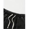 imageSOLY HUX Mens Star Graphic Y2k Vintage Drawstring Waist Wide Leg Track Shorts Summer Bottoms StreetwearBlack Star
