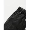 imageSOLY HUX Mens Star Graphic Y2k Vintage Drawstring Waist Wide Leg Track Shorts Summer Bottoms StreetwearBlack Star