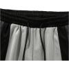 imageSOLY HUX Mens Striped Color Block Sweatpants Drawstring Elastic Waist Baggy Straight Leg Pants with PocketsBlack and Grey