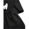 imageSOLY HUX Mens Sweat Shorts Letter Graphic Drawstring Elastic Waist Workout Shorts with PocketsBlack Letter