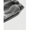 imageSOLY HUX Mens Y2k Baggy Sweatpants Straight Leg Drawstring Elastic Waist Hip Hop Casual Pants StreetwearDark Grey