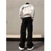 imageSOLY HUX Mens Y2k Gothic Straight Leg Baggy Cargo Pants with Pocket Hip Hop Outfit StreetwearBlack Graphic