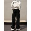 imageSOLY HUX Mens Y2k Gothic Straight Leg Baggy Cargo Pants with Pocket Hip Hop Outfit StreetwearBlack Stars