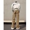 imageSOLY HUX Mens Y2k Gothic Straight Leg Baggy Cargo Pants with Pocket Hip Hop Outfit StreetwearKhaki Graphic