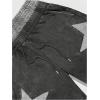 imageSOLY HUX Mens Y2k Shorts Star Graphic Drawstring Elastic Waist Vintage Casual Shorts StreetwearBlack Star
