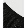 imageSOLY HUX Mens Y2k Sweatpants Sparkly Rhinestone Drawstring Elastic Waist Flare Pants StreetwearBlack Letter