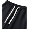 imageSOLY HUX Sweatpants for Men Letter Graphic Drawstring Elastic Waist Casual Joggers Pants with PocketsBlack Letter