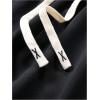 imageSOLY HUX Sweatpants for Men Letter Graphic Drawstring Elastic Waist Casual Joggers Pants with PocketsBlack Letter