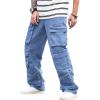 imageSOLY HUX Mens Cargo Jeans Y2k Grunge Hip Hop Wide Leg Baggy Denim Pants Streetwear with PocketsMedium Wash