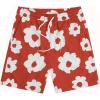 Red Floral Print
