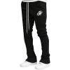 imageSOLY HUX Mens Letter Graphic Sweatpants Drawstring Waist Casual Long Pants with PocketsBlack Letter