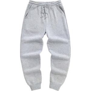imageSOLY HUX Mens Sweatshirts Drawstring Elastic Waist Hiking Outdoor Joggers Athletic PantsLight Grey