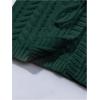 imageSOLY HUX Cardigan Sweaters for Women Cropped Tie Front Bow Lightweight Cardigan Long Sleeve Trendy Fall ShrugsOlive Green