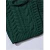 imageSOLY HUX Cardigan Sweaters for Women Cropped Tie Front Bow Lightweight Cardigan Long Sleeve Trendy Fall ShrugsOlive Green
