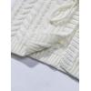 imageSOLY HUX Cardigan Sweaters for Women Cropped Tie Front Bow Lightweight Cardigan Long Sleeve Trendy Fall ShrugsPure Beige