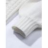imageSOLY HUX Cardigan Sweaters for Women Cropped Tie Front Bow Lightweight Cardigan Long Sleeve Trendy Fall ShrugsPure Beige
