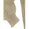 imageSOLY HUX Cardigan Sweaters for Women Cropped Tie Front Bow Lightweight Cardigan Long Sleeve Trendy Fall ShrugsPure Khaki