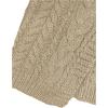 imageSOLY HUX Cardigan Sweaters for Women Cropped Tie Front Bow Lightweight Cardigan Long Sleeve Trendy Fall ShrugsPure Khaki