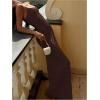 imageSOLY HUX Womens Elegant Mesh V Neck Bodycon Maxi Dress Summer Cocktail Party Wedding Guest Long Cami SundressesPlain Coffee Brown
