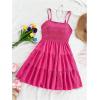 imageSOLY HUX Womens Sundress Smock Cami Mini Dress Sleeveless Swing A Line Short Dresses Casual Cute Summer DressesHot Pink
