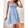 imageSOLY HUX Womens Sundress Smock Cami Mini Dress Sleeveless Swing A Line Short Dresses Casual Cute Summer DressesLight Blue