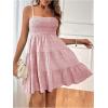 imageSOLY HUX Womens Sundress Smock Cami Mini Dress Sleeveless Swing A Line Short Dresses Casual Cute Summer DressesPastel Pink