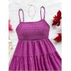 imageSOLY HUX Womens Sundress Smock Cami Mini Dress Sleeveless Swing A Line Short Dresses Casual Cute Summer DressesPure Purple