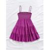 imageSOLY HUX Womens Sundress Smock Cami Mini Dress Sleeveless Swing A Line Short Dresses Casual Cute Summer DressesPure Purple
