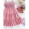 imageSOLY HUX Womens Sundress Smock Cami Mini Dress Sleeveless Swing A Line Short Dresses Casual Cute Summer DressesSolid Dusty Pink