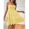 imageSOLY HUX Womens Sundress Smock Cami Mini Dress Sleeveless Swing A Line Short Dresses Casual Cute Summer DressesSolid Light Yellow