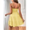 imageSOLY HUX Womens Sundress Smock Cami Mini Dress Sleeveless Swing A Line Short Dresses Casual Cute Summer DressesSolid Light Yellow