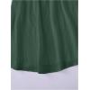 imageSOLY HUX Womens Tie Shoulder Y2k Cami Sun Dress Cute Spaghetti Strap Casual Summer A Line Short Mini DressesPlain Dark Green