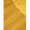 imageSOLY HUX Womens Bubble Mini Dress Y2K Halter Backless Club Party Graduation Short Dresses with Shorts UnderneathPlain Yellow