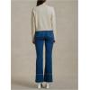 imageSOLY HUX Womens Button Down Long Sleeve Crewneck Crop Cardigan Sweater Cute Knitwear ClothesSolid Apricot